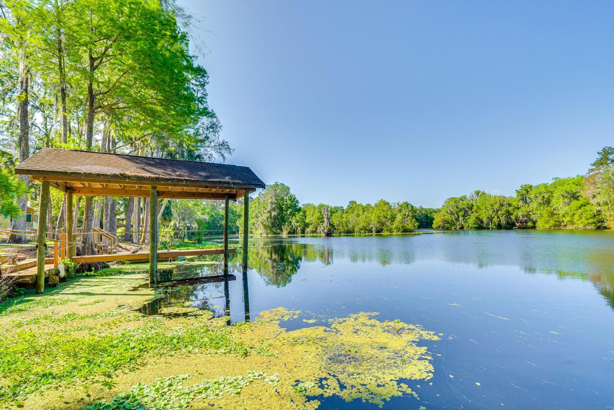 Waterfront Dunnellon Home With Private Dock And Lanai! Dış mekan fotoğraf